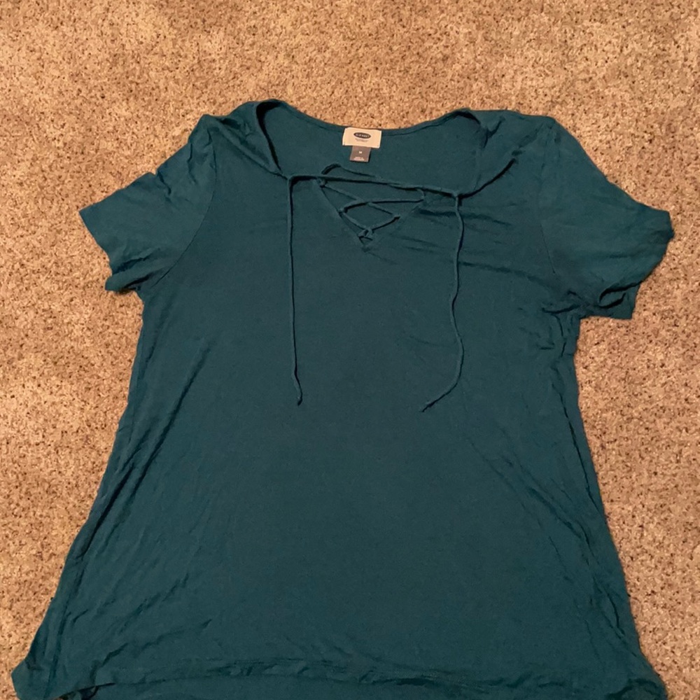 Teal Old Navy shirt